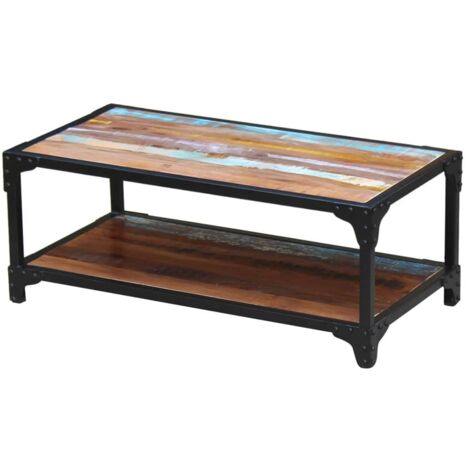 Table basse, Table de Salon, Table d'appoint Bois de récupération massif XZZ74973541
