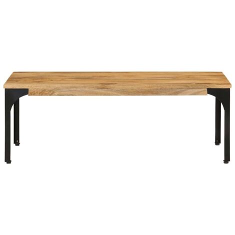 Table basse  Table de salon  Table de café 100x55x35 cm bois de manguier massif