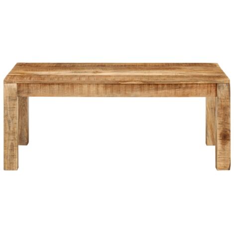 Table basse  Table de salon  Table de café 100x55x40 cm bois de manguier massif