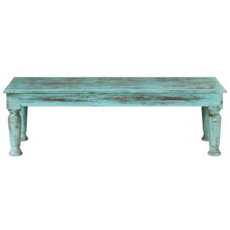 Table basse  Table de salon  Table de café 110x50x34 cm Bois de récupération massif