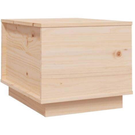 Table basse Table de salon Table de café 40x50x35 cm Bois massif de pin
