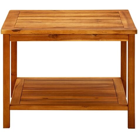 Table basse Table de salon Table de café 60x60x45 cm Bois d'acacia solide