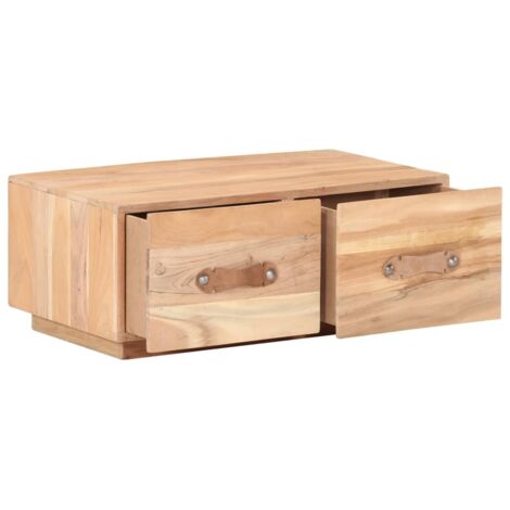 Table basse  Table de salon  Table de café 90x50x35 cm Bois de récupération massif