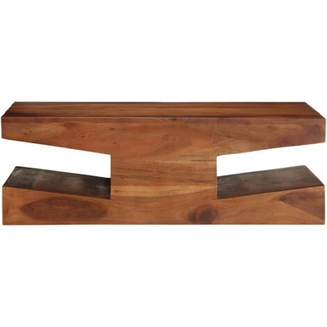 Table basse  Table de salon  Table de café 90x60x30 cm bois massif d'acacia