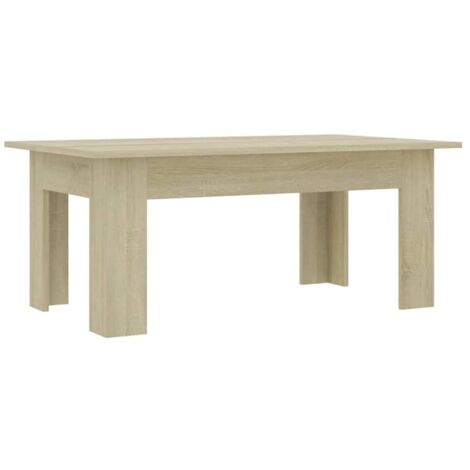 Table basse  Table de salon  Table de café Chêne sonoma 100x60x42 cm Bois d’ingénierie