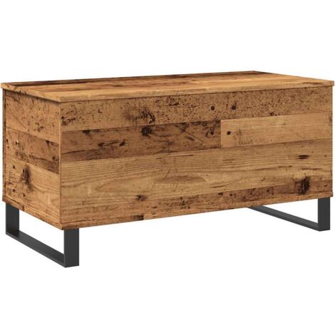 Table basse  Table de salon  Table de café vieux bois 90x44,5x45 cm bois d'ingénierie