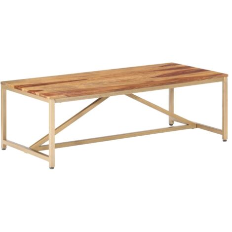 Table basse-Table Salon-Table d'appoint 120x60x40 cm Bois massif 208463