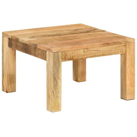 Table basse-Table Salon-Table d'appoint 55x55x35 cm Bois de manguier massif 846610
