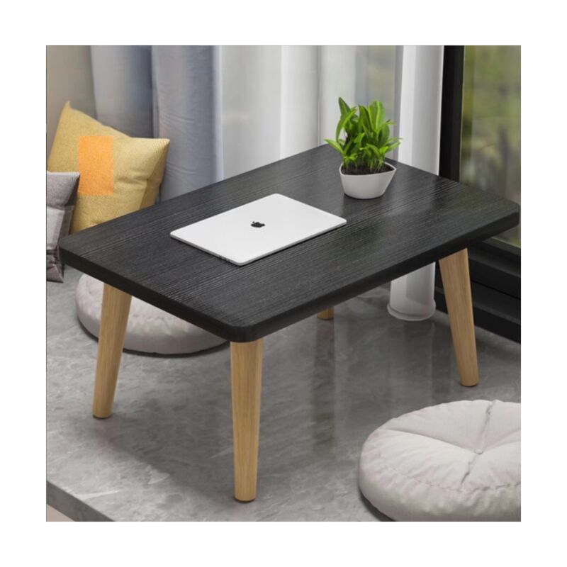 Skecten - Table Basse, Table Tatami pour Ordinateur Portable, Table De Pique-Nique, Basse Portable, 60x40x32cm, Noir
