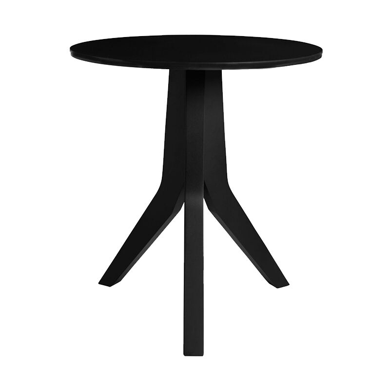 I.t.f.design Srl - Table basse TOULIP, laquée noir mat RAL 9005