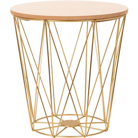 TABLE BASSE TUTUMI SG94-929 S GOLD