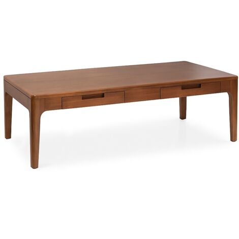 Table basse VALENCIA – Bois massif d’acajou – 120cm