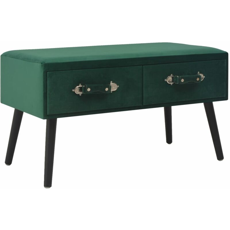 Table basse Vert 80x40x46 cm Velours