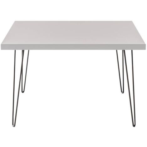 Table basse VIDA 68 x 68 cm pour le salon, chambre Gris