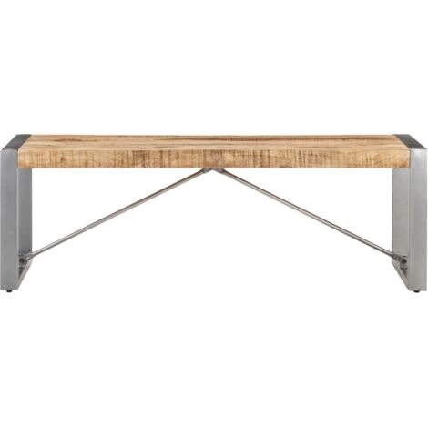 Table basse，Table d'appoint，Table de Salon 120x60x40 cm Bois de manguier brut CFW53093