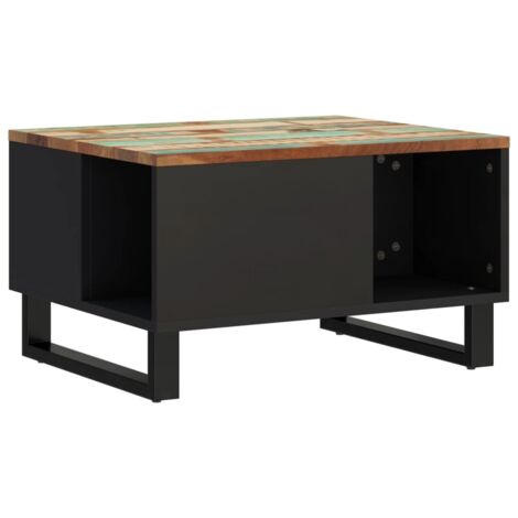 Table basse，Table d'appoint，Table de Salon 60x50x35 cm bois de récupération massif CFW23190