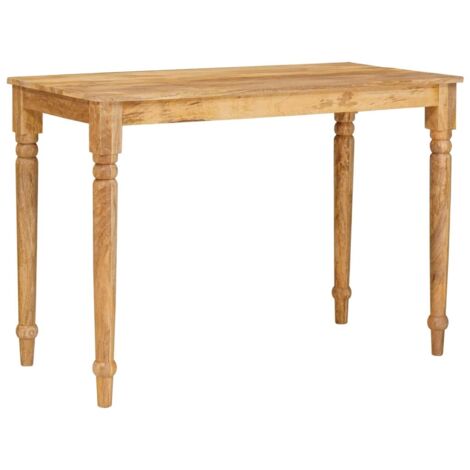 Table basse，Table d'appoint，Table de Salon Marron 100 x 55 x 77 cm bois de manguier massif CFW37023