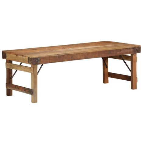 Table basse，Table d'appoint，Table de Salon Marron 110 x 55 x 40 cm bois de récupération massif CFW13718