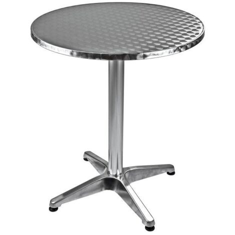 Table Bistro alu Ø 60 cm - H 70 cm