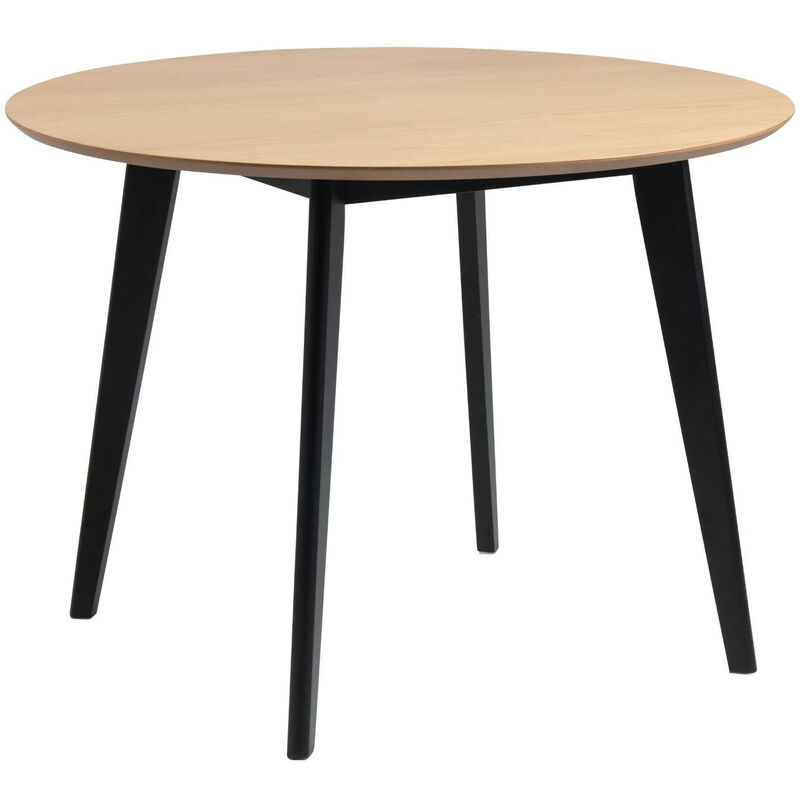 Table à manger ronde en bois D105 - Chene moyen