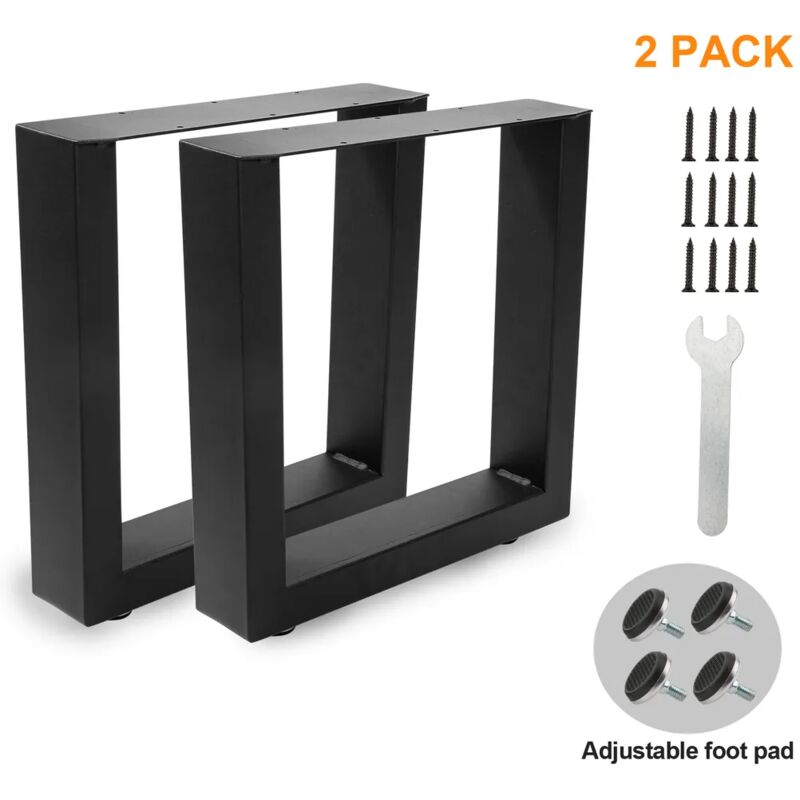 Kcvv - Table cadre table coin banc jambe métal napperon 30x40CM