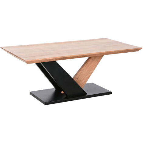 Table Café Acacia Métal 115X60X45