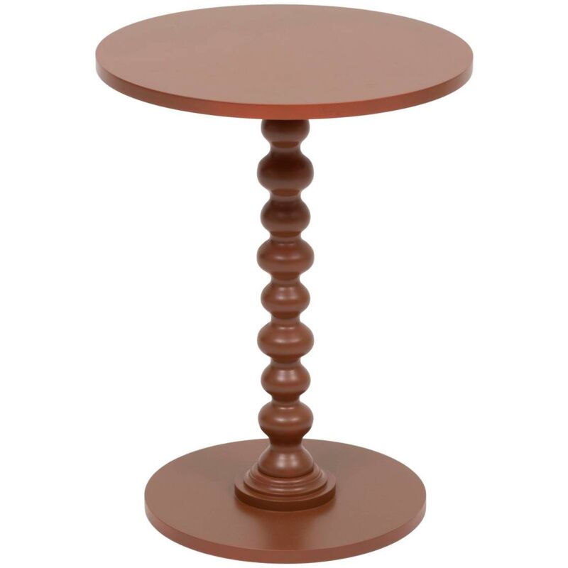 Table d'appoint Alix terracotta 50x38x38cm Atmosphera créateur d'intérieur