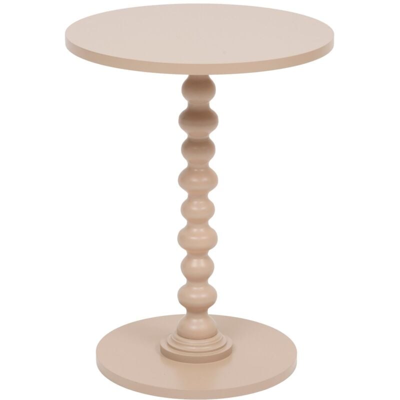Table d'appoint Alix noisette 50x38x38cm Atmosphera créateur d'intérieur