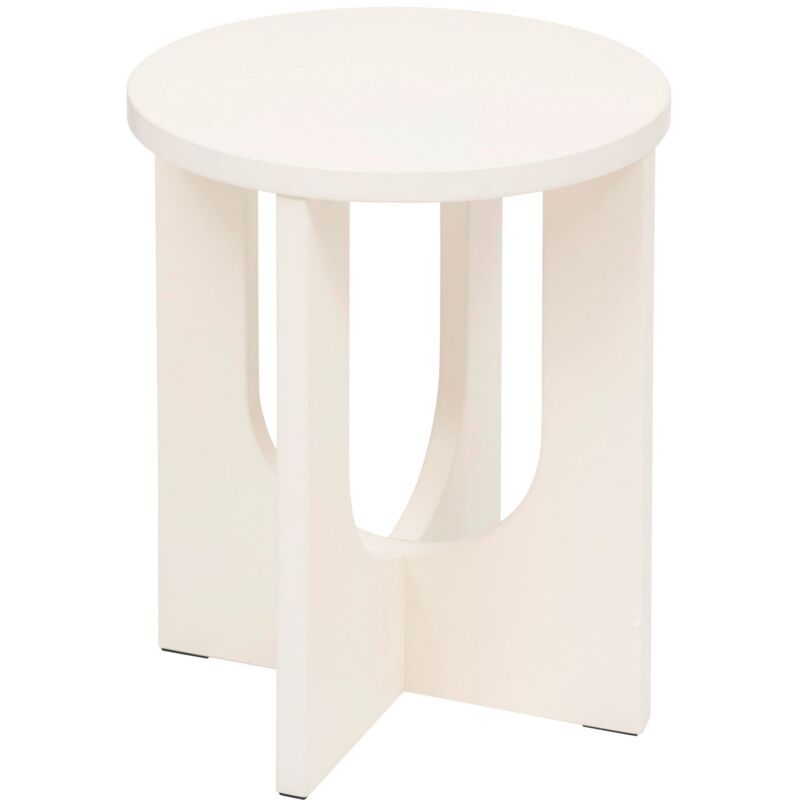 Table à café D40 Bloom ivoire Atmosphera