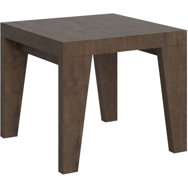 Itamoby - Table extensible 90x90/246 cm Naxy Noce