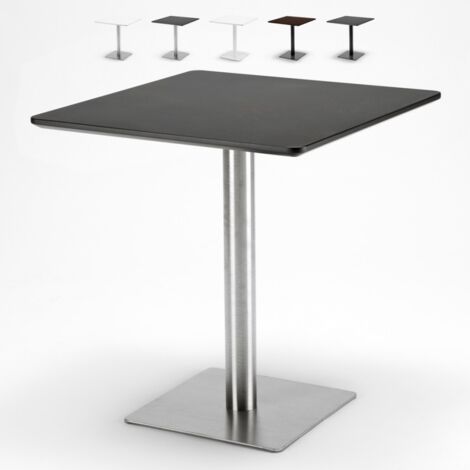 Table carrée 70x70 pour bars restaurants et hôtels Horeca