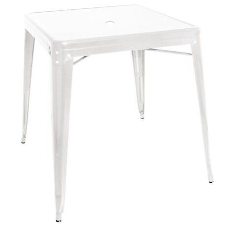 Table Carrée en Acier 668 mm - Bolero Bistro