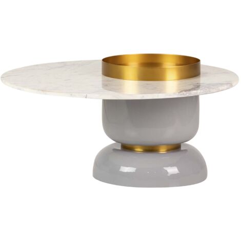 Table Centrale En Marbre Gahe 79X79X41 Cm