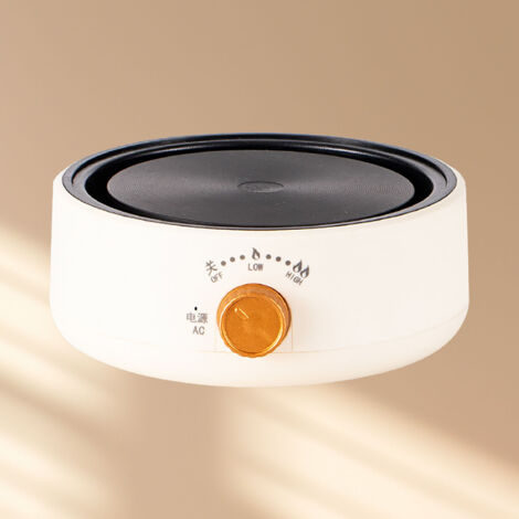Table chauffante électrique multifonction Mini Anti-surbrillance chauffage rapide pour bureau et maison