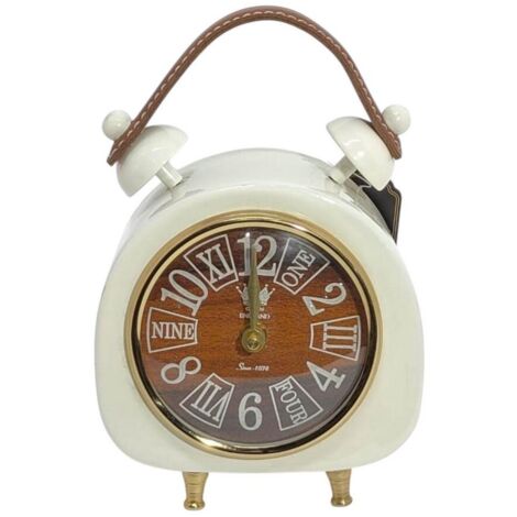 Table Clock - L14 x W10 x H17 cm
