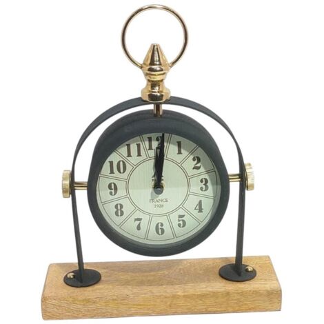 Table Clock - L8 x W23 x H29 cm