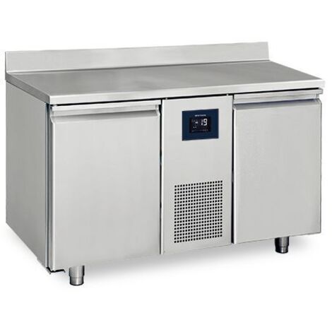 Table congélateur avec 2 portes GN 1/1 et dosseret. -10°/-20°C- Virtus