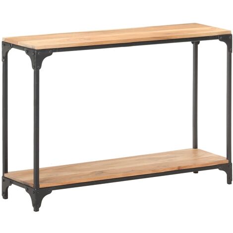 Table console 110x30x75 cm Bois solide d'acacia vidaXL