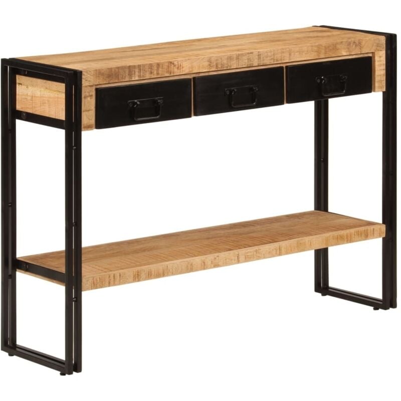 Vidaxl - Table console 110x30x76 cm Bois de manguier solide