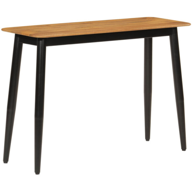 Vidaxl - Table console 110x40x76 cm bois de manguier solide et fer