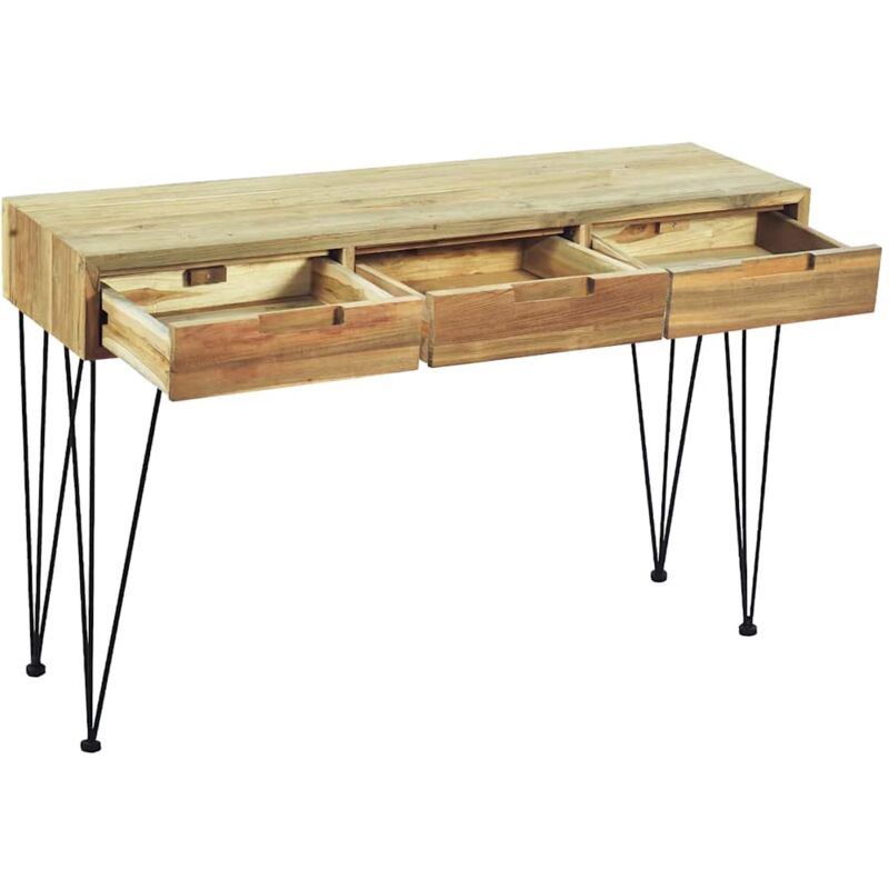 Vidaxl - Table console 120x35x76 cm Teck massif