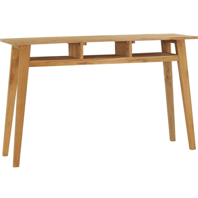 Vidaxl - Table console 120x35x75 cm Bois de teck massif