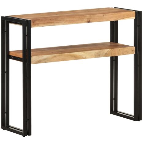 Table console 90x30x75 Bois d'acacia massif