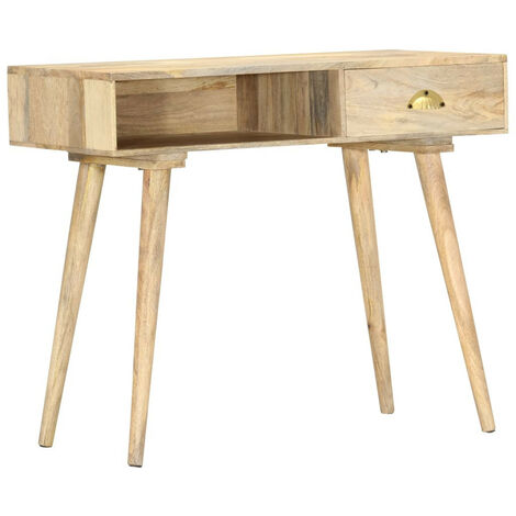 Table console 90x45x75 Bois de manguier massif