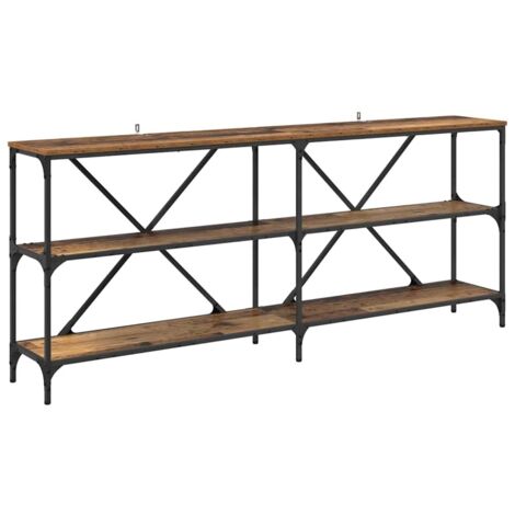 Table console Bois Ancien 180 x 30 x 75 cm Bois d'ingénierie CFW781242