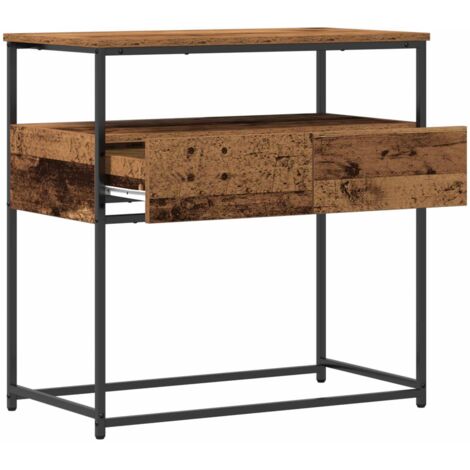 Table console Bois Ancien 75 x 40 x 75 cm Bois d'ingénierie