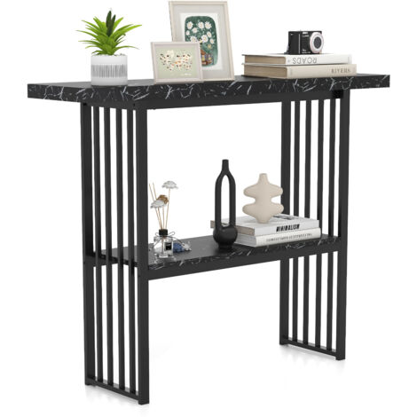 Table console,Table d'appoint,Bout de canapé chêne sonoma