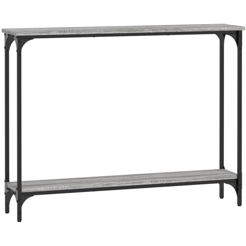 Vidaxl - Table console sonoma gris 100x22,5x75 cm bois d'ingénierie