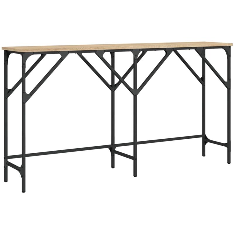 Vidaxl - Table console chêne sonoma 140x29x75 cm bois d'ingénierie