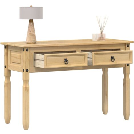 Table console Corona 115x46x73 bois de pin massif